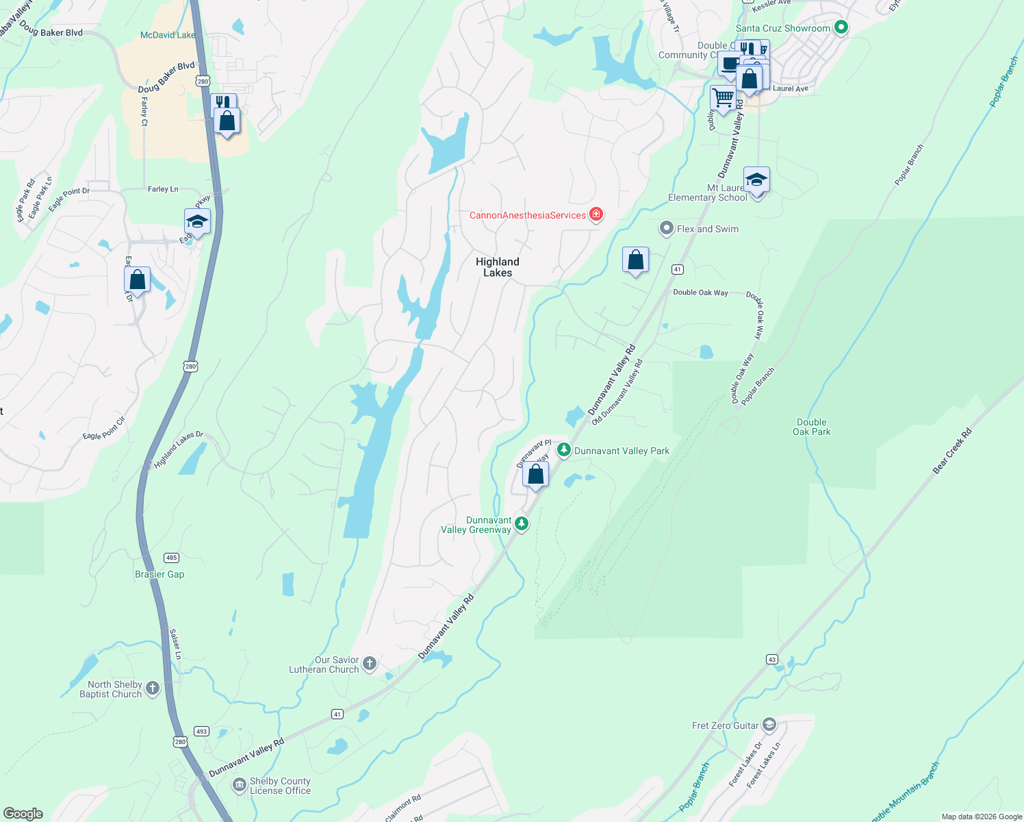 map of restaurants, bars, coffee shops, grocery stores, and more near 161 Brisstol Lane in Birmingham