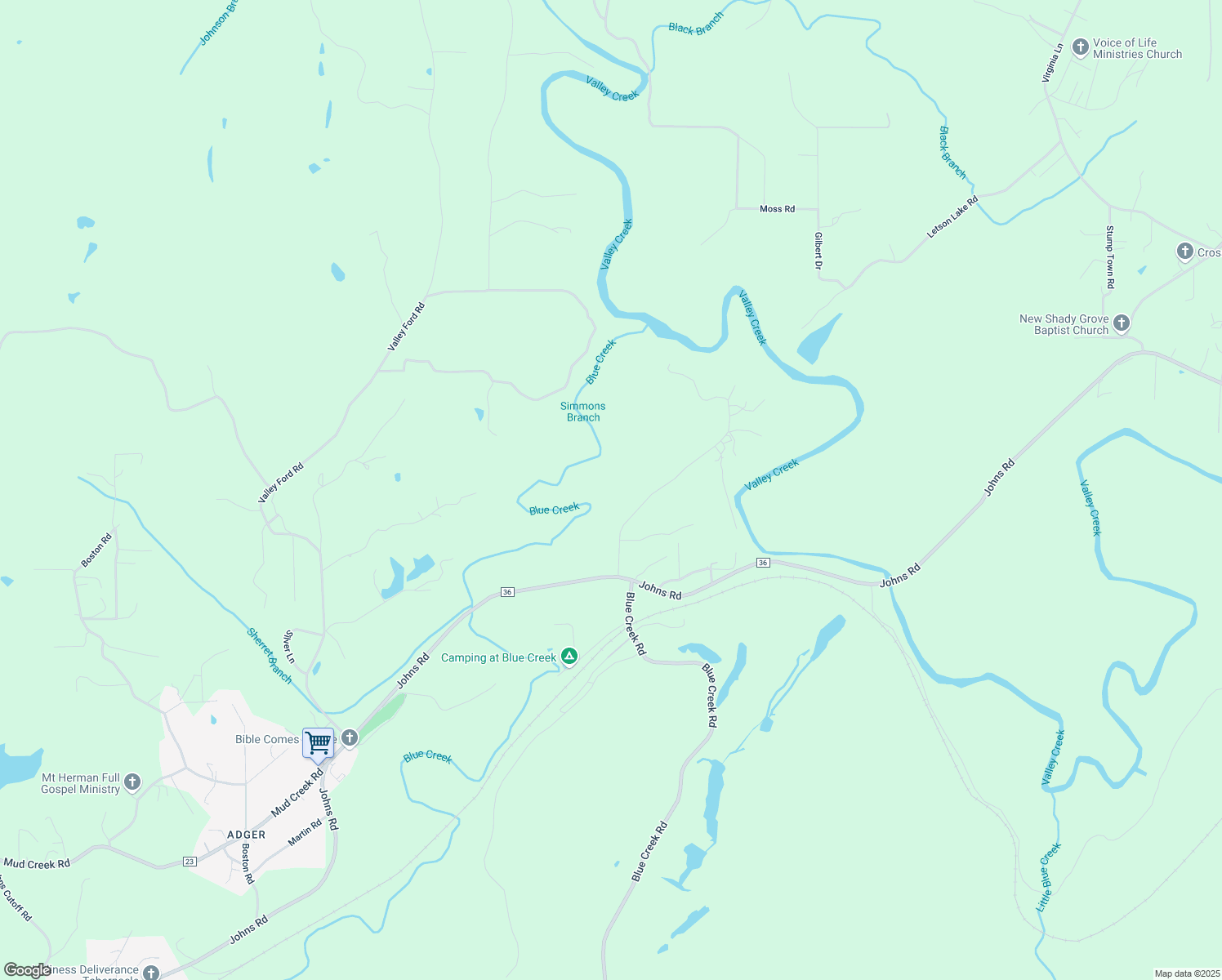 map of restaurants, bars, coffee shops, grocery stores, and more near 4201 Hardiman Lane in Bessemer