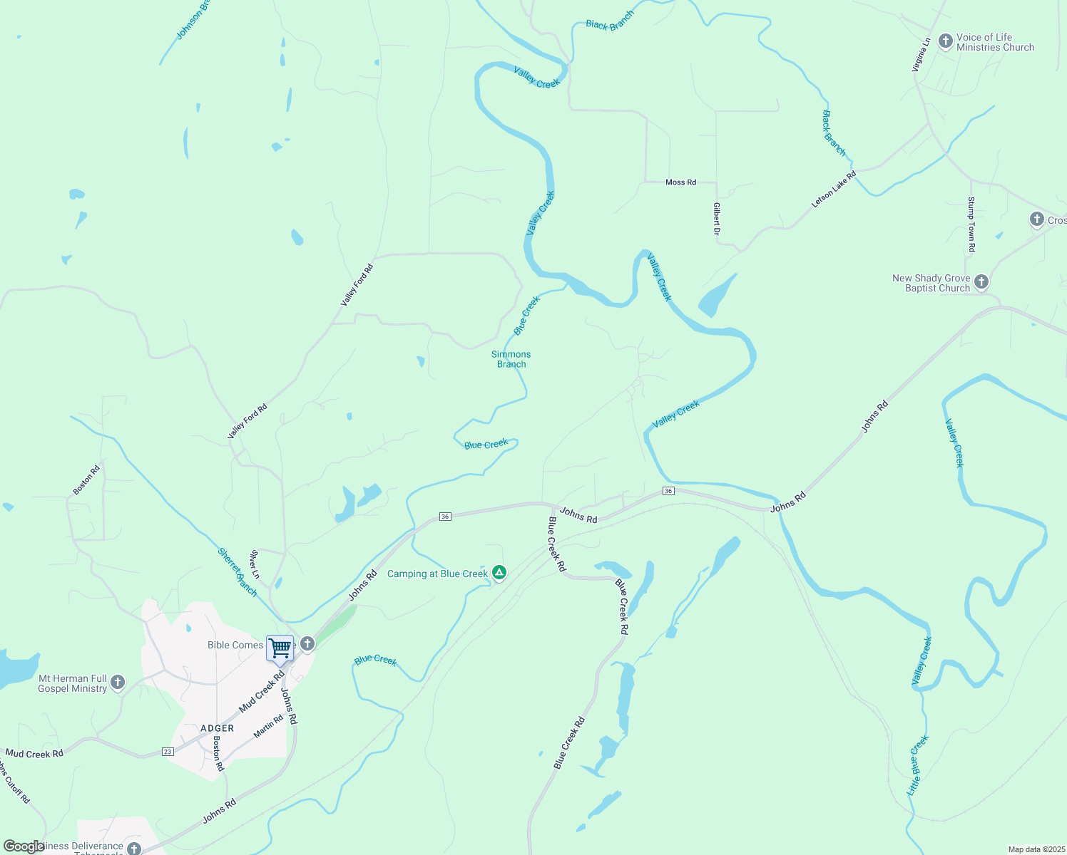 map of restaurants, bars, coffee shops, grocery stores, and more near 4201 Hardiman Ln in Bessemer