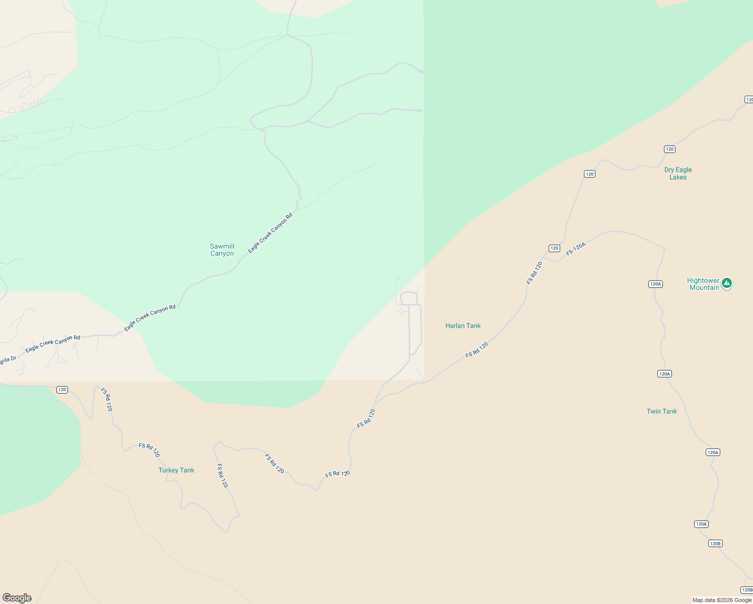 map of restaurants, bars, coffee shops, grocery stores, and more near Unnamed Road in Ruidoso Downs