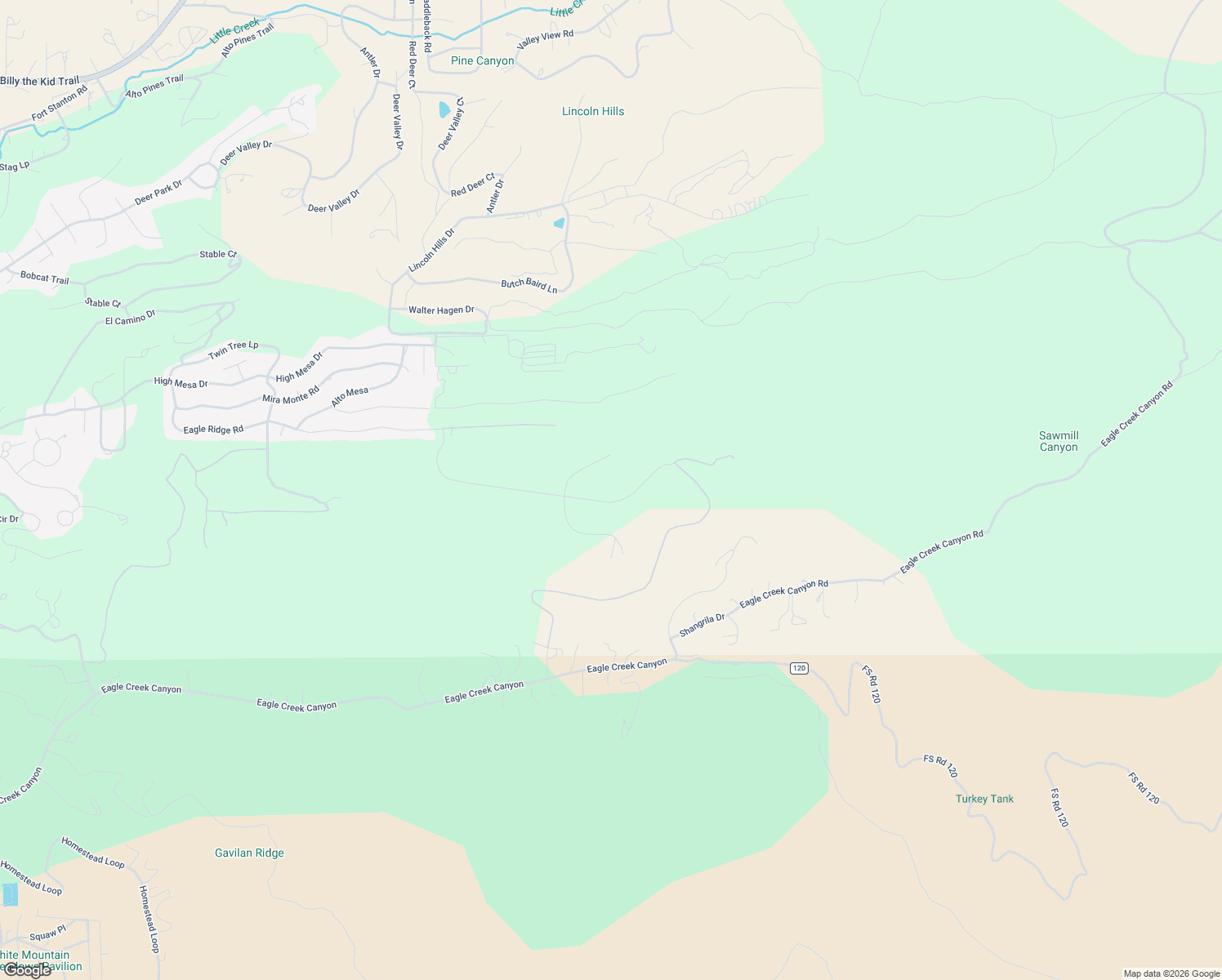 map of restaurants, bars, coffee shops, grocery stores, and more near 293 North Eagle Drive in Ruidoso