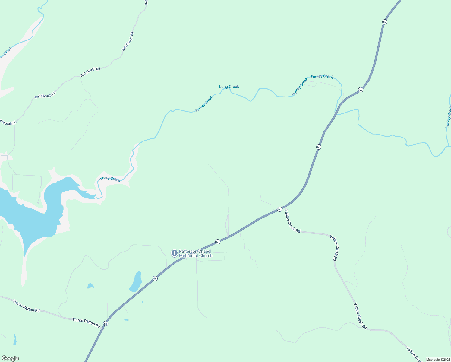 map of restaurants, bars, coffee shops, grocery stores, and more near 17037 Buffalo Ridge Road in Northport