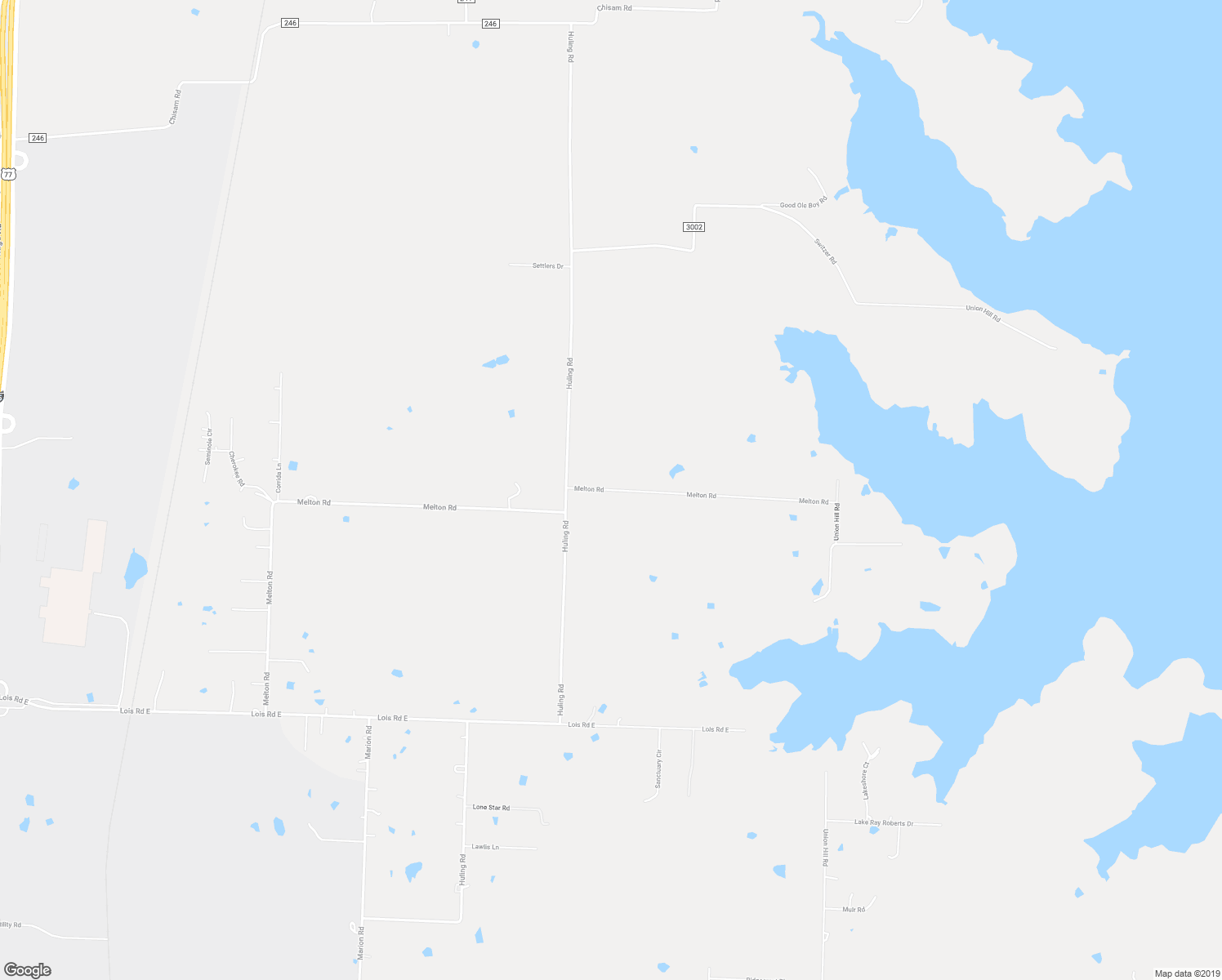 map of restaurants, bars, coffee shops, grocery stores, and more near 3225 Melton Road in Sanger