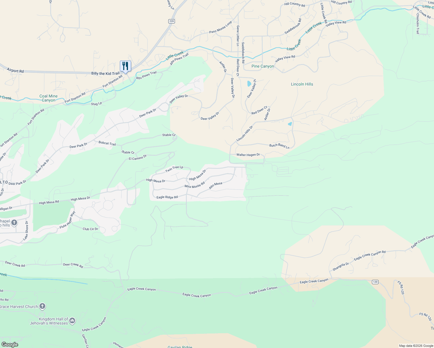 map of restaurants, bars, coffee shops, grocery stores, and more near 236-238 Mira Monte Road in Alto