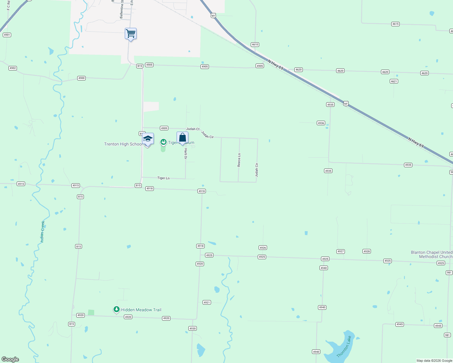 map of restaurants, bars, coffee shops, grocery stores, and more near 131 Judah Court in Trenton