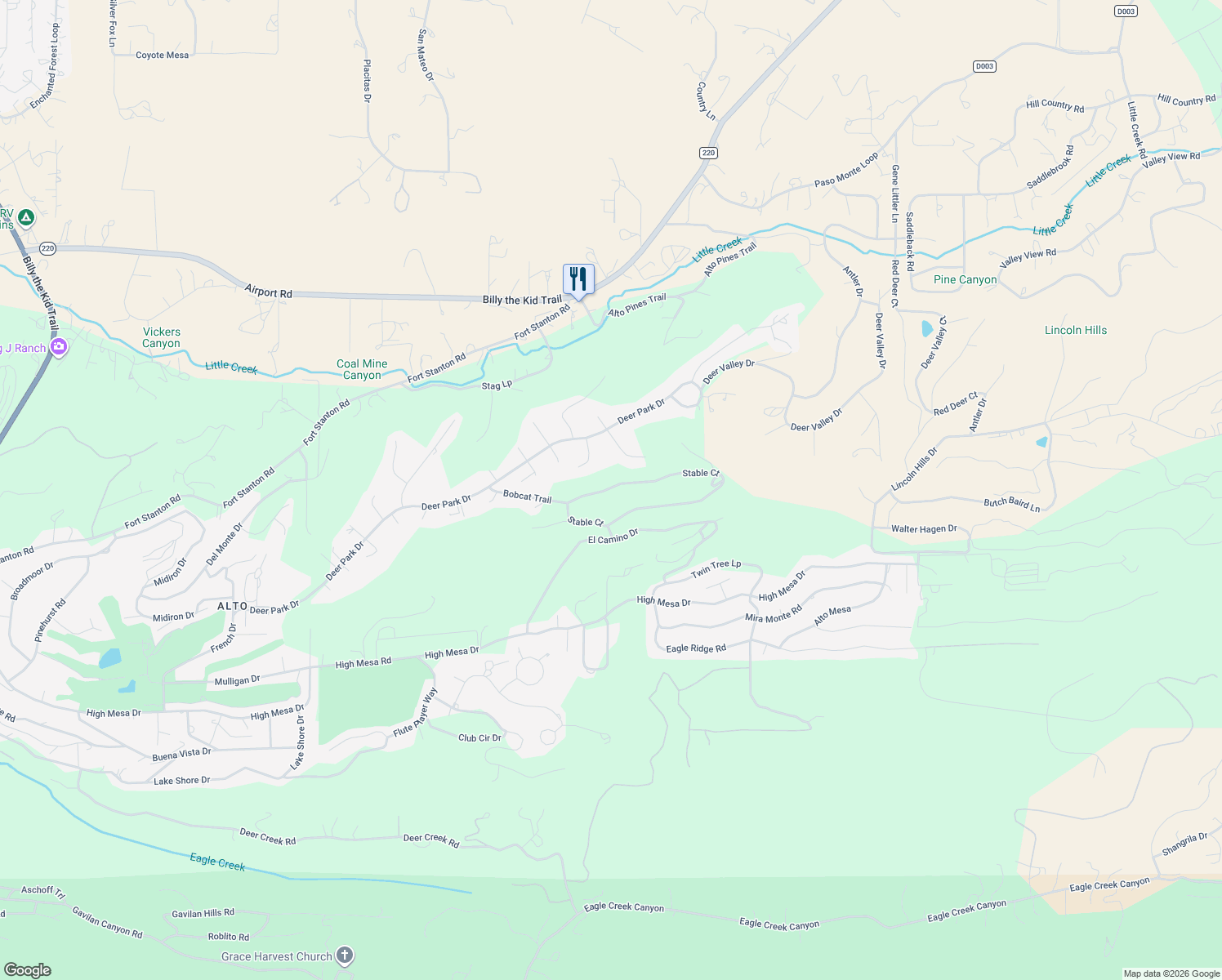 map of restaurants, bars, coffee shops, grocery stores, and more near Stable in Lincoln