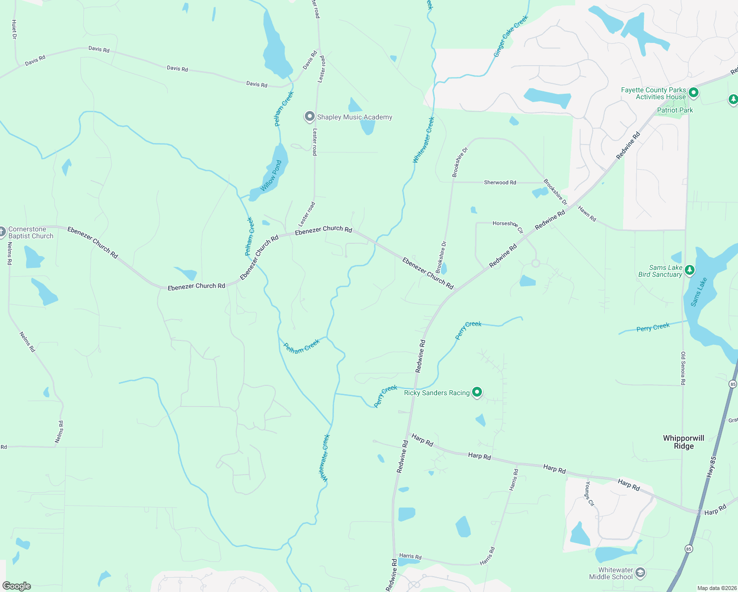map of restaurants, bars, coffee shops, grocery stores, and more near 155 Hideaway Dr in Fayetteville