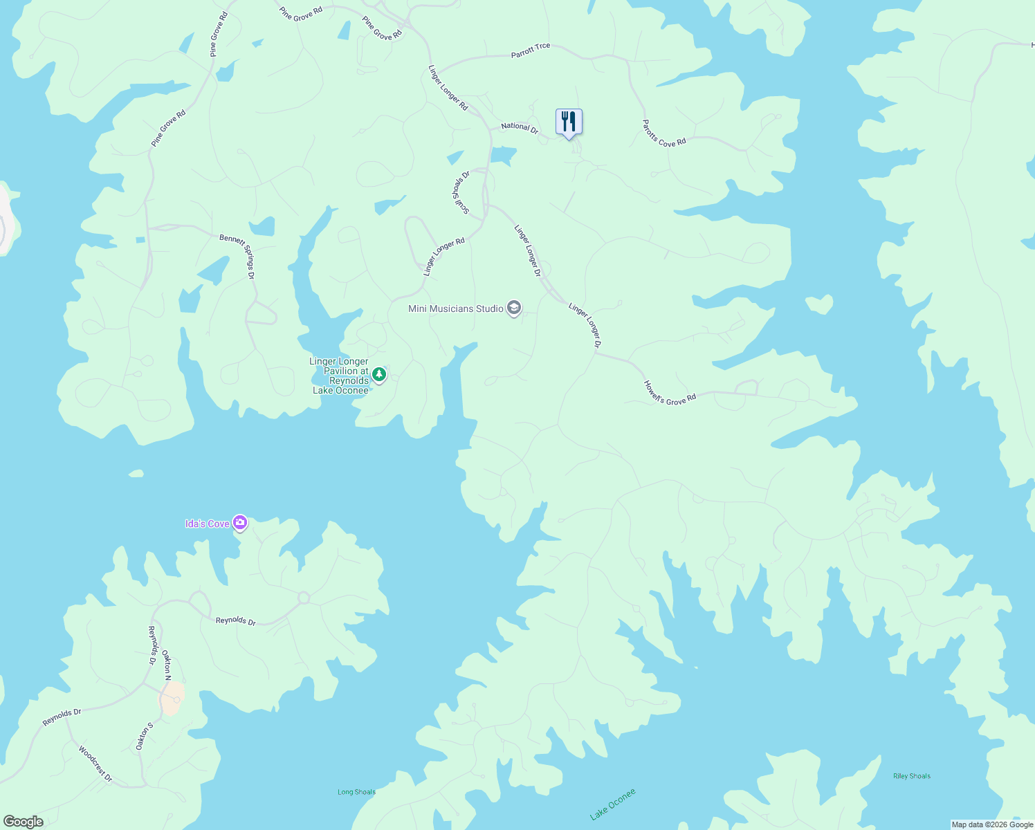 map of restaurants, bars, coffee shops, grocery stores, and more near 1041 Crackers Neck Road in Greensboro
