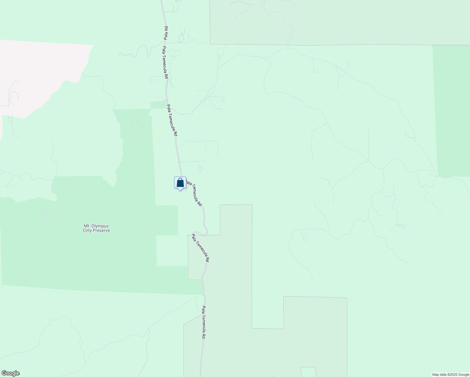 map of restaurants, bars, coffee shops, grocery stores, and more near Temepa Road in San Diego County