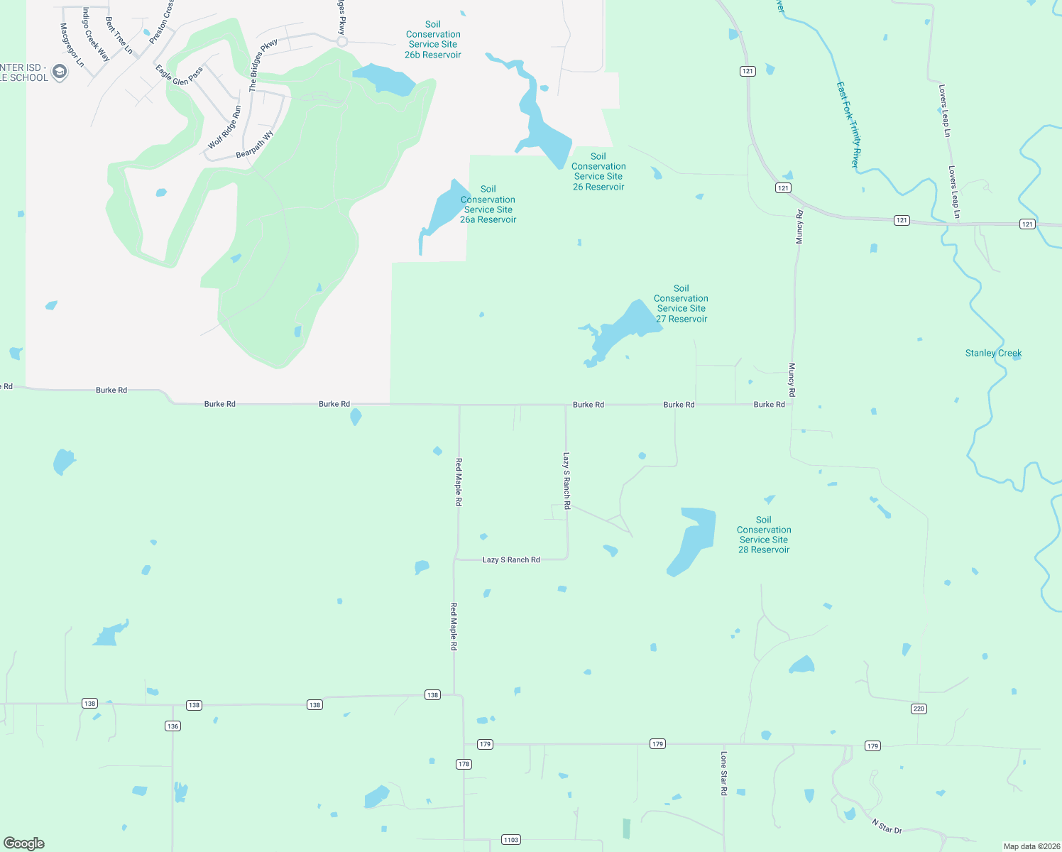 map of restaurants, bars, coffee shops, grocery stores, and more near 946 Burke Rd in Gunter