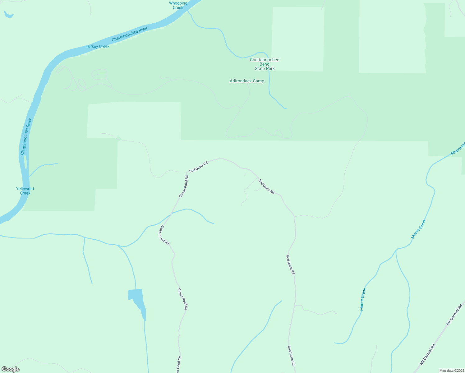 map of restaurants, bars, coffee shops, grocery stores, and more near 1226 Bud Davis Road in Newnan