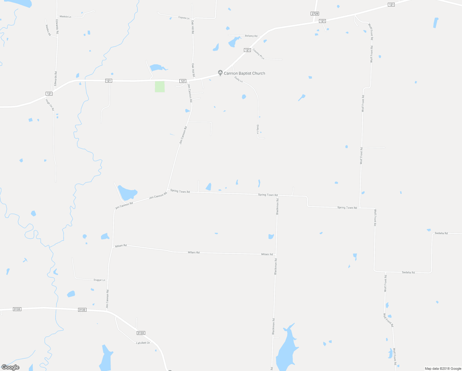 map of restaurants, bars, coffee shops, grocery stores, and more near 556 Springtown Road in Van Alstyne