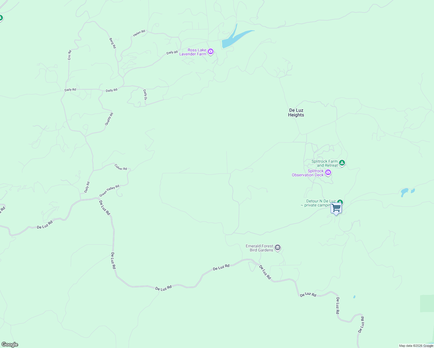 map of restaurants, bars, coffee shops, grocery stores, and more near 2444-2498 Donnil Ln in Fallbrook