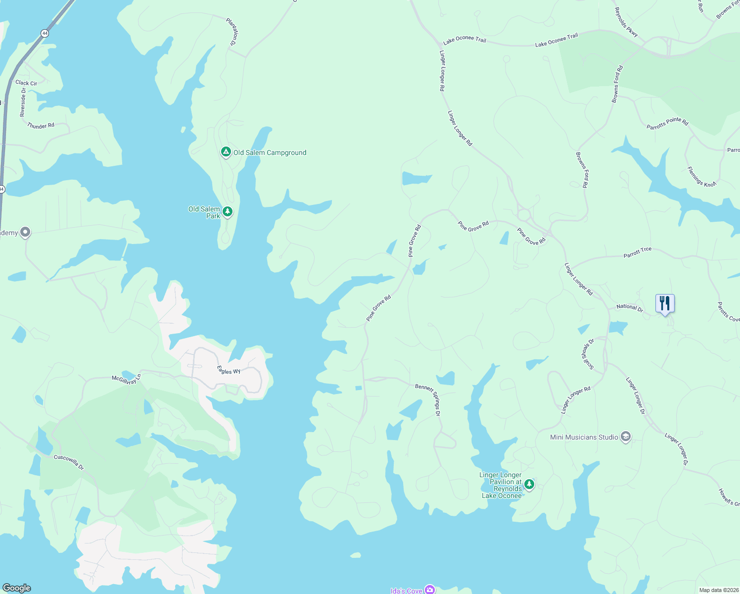 map of restaurants, bars, coffee shops, grocery stores, and more near 1011 Turkey Trot in Greensboro
