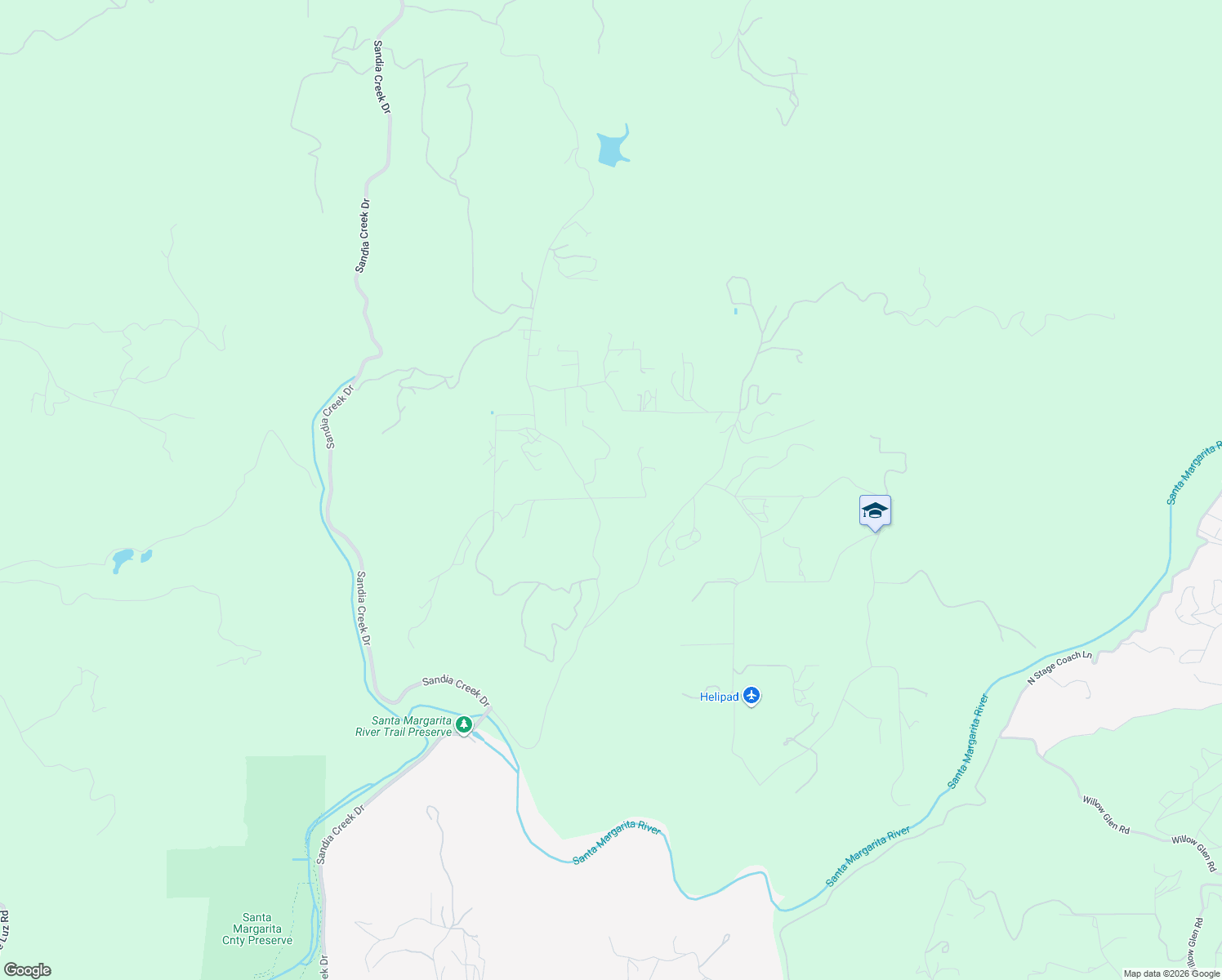 map of restaurants, bars, coffee shops, grocery stores, and more near 40461 Rock Mountain Drive in Fallbrook