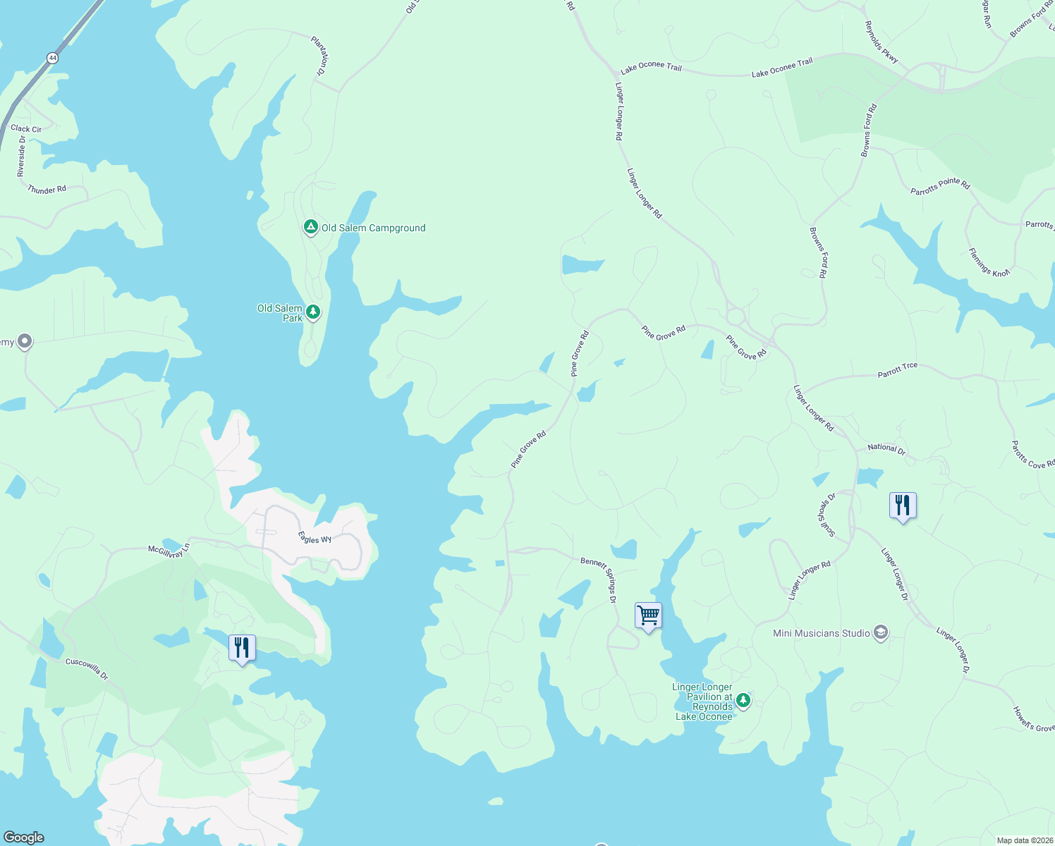 map of restaurants, bars, coffee shops, grocery stores, and more near 1011 Turkey Trot in Greensboro