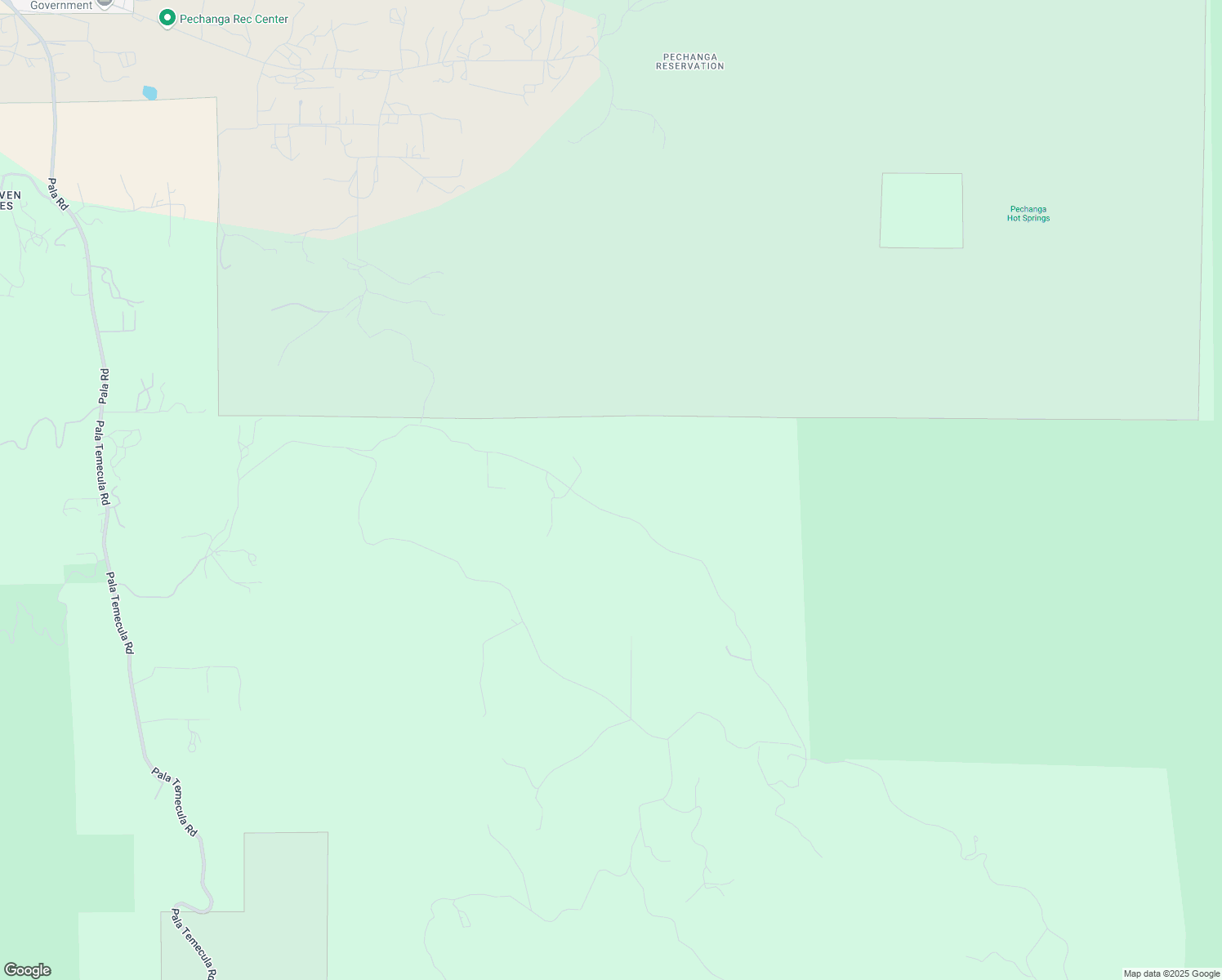 map of restaurants, bars, coffee shops, grocery stores, and more near 38811 Magee Road in Pala