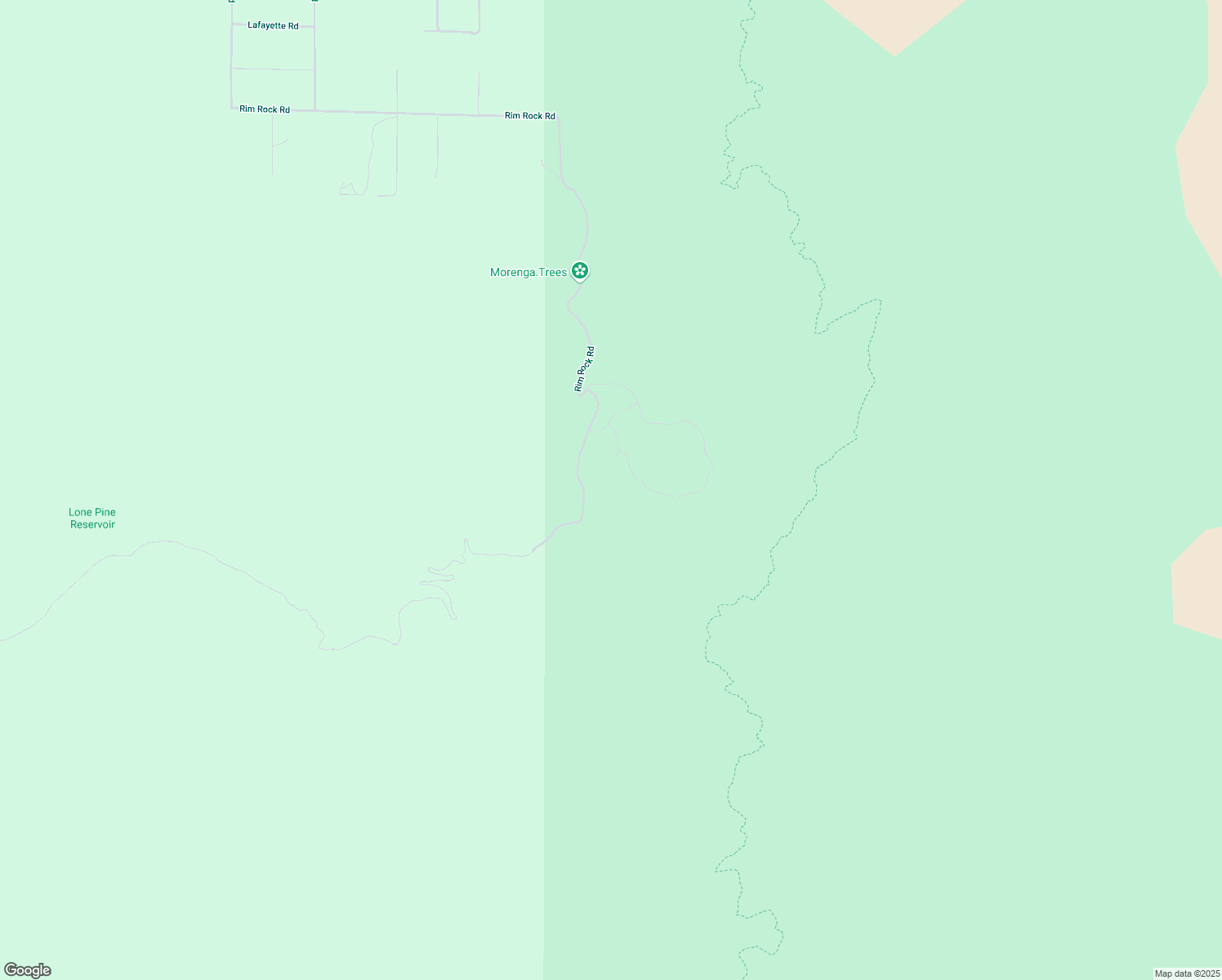 map of restaurants, bars, coffee shops, grocery stores, and more near 60795 Rim Rock Road in Anza