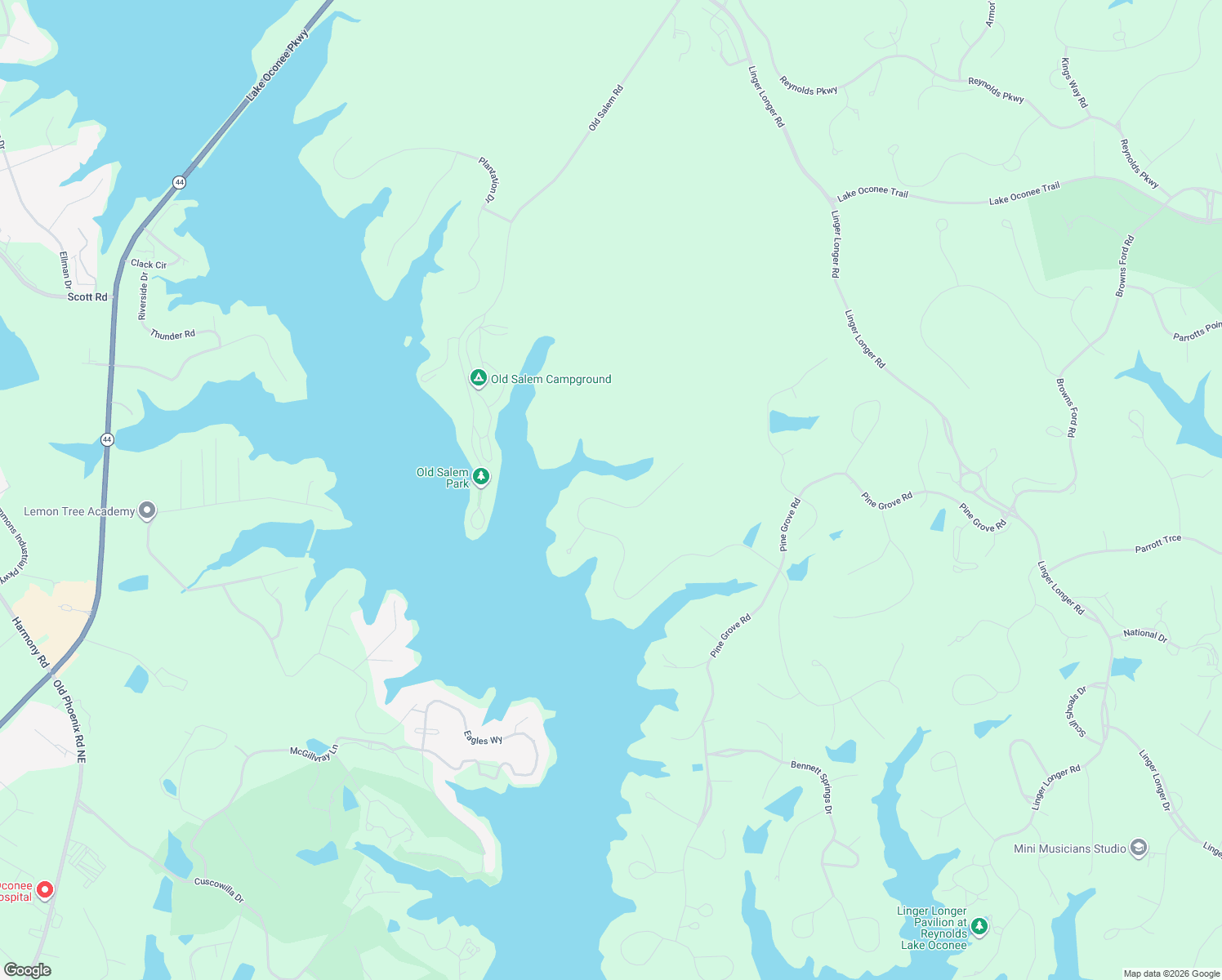 map of restaurants, bars, coffee shops, grocery stores, and more near 1580 Dogwood Dr in Greensboro