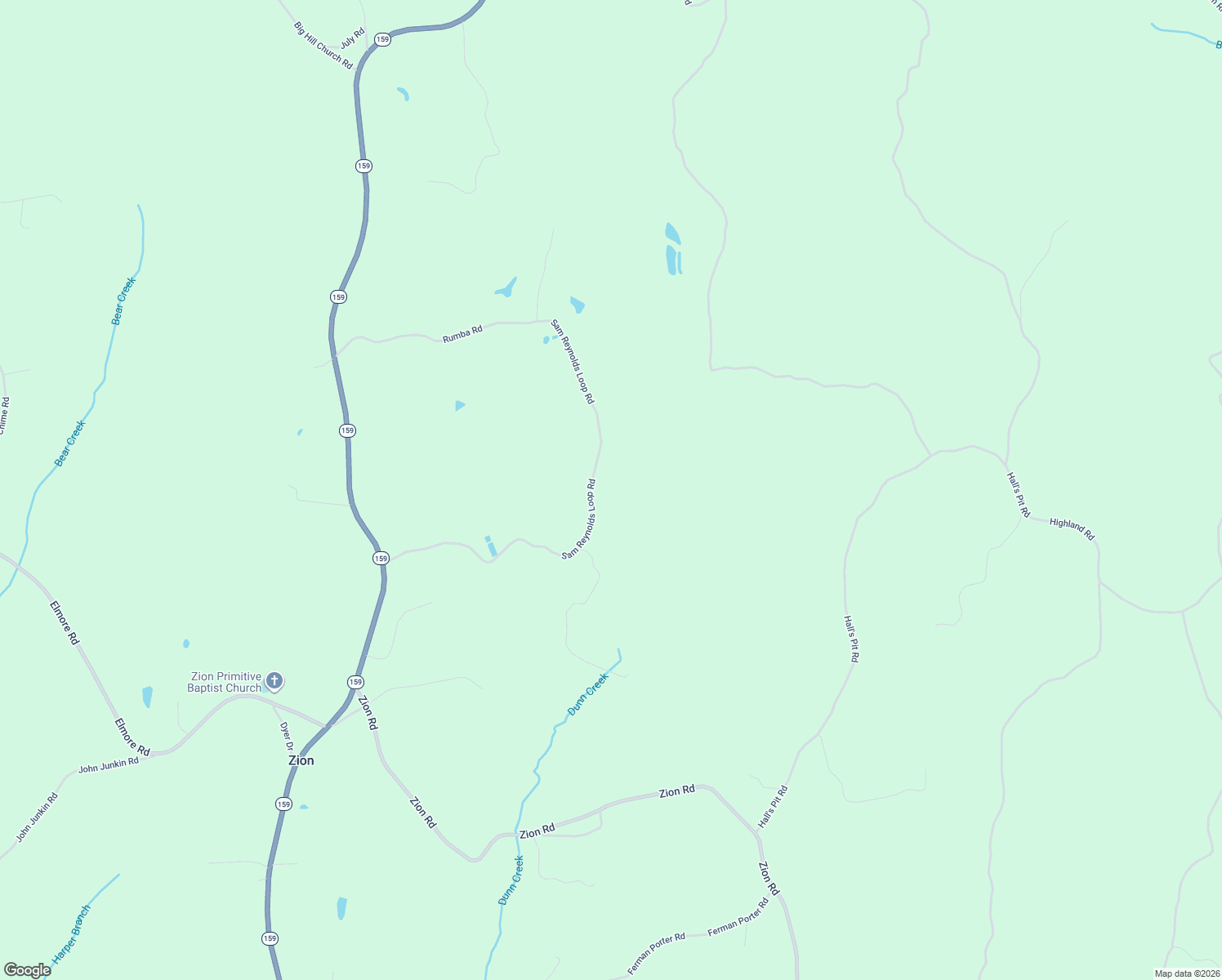 map of restaurants, bars, coffee shops, grocery stores, and more near Sam Reynolds Loop Road in Gordo