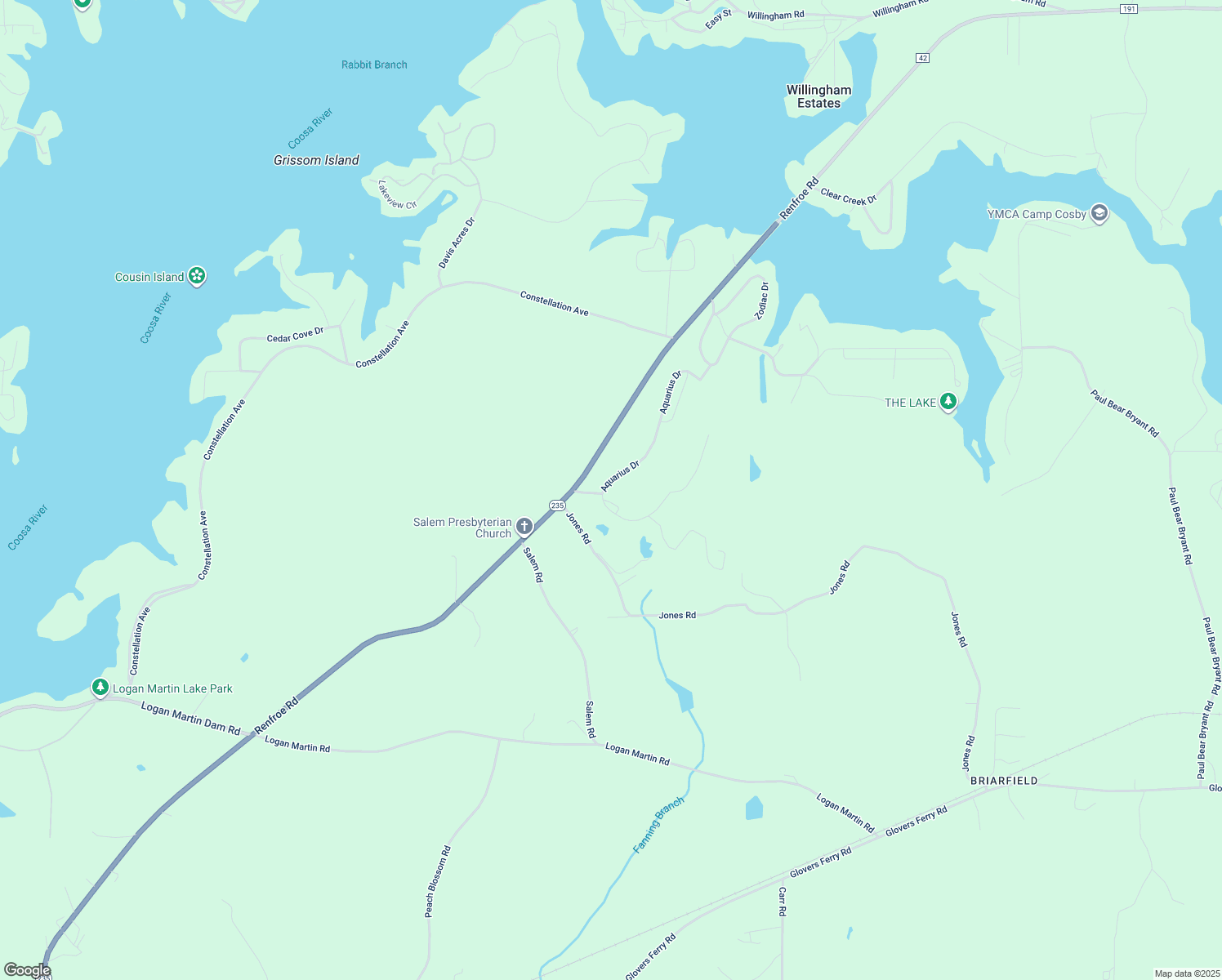 map of restaurants, bars, coffee shops, grocery stores, and more near 116 Aquarius Drive in Alpine
