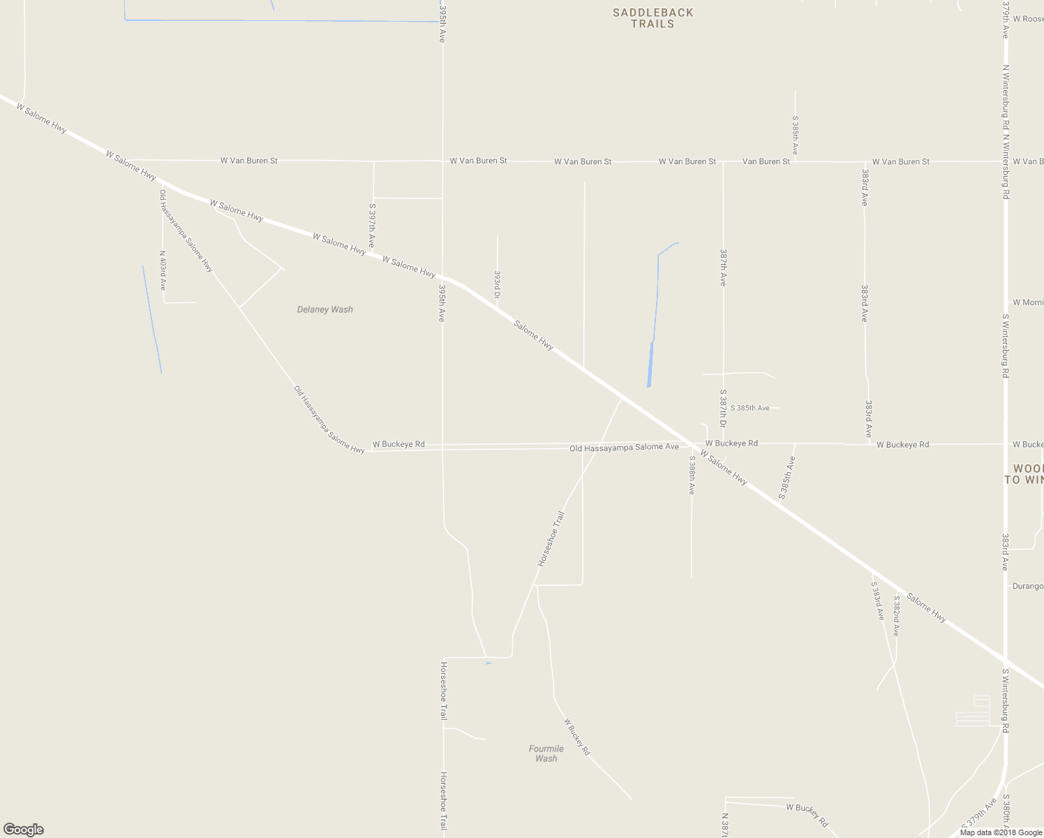 map of restaurants, bars, coffee shops, grocery stores, and more near 39234 West Buckeye Road in Tonopah