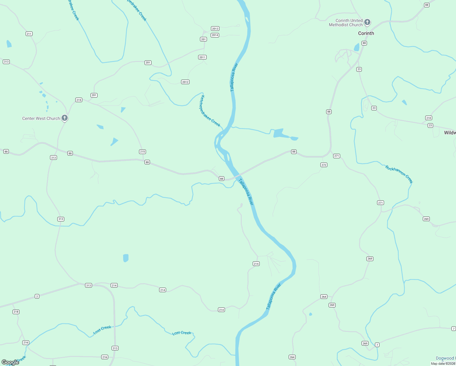 map of restaurants, bars, coffee shops, grocery stores, and more near 3719 County Road 88 in Delta