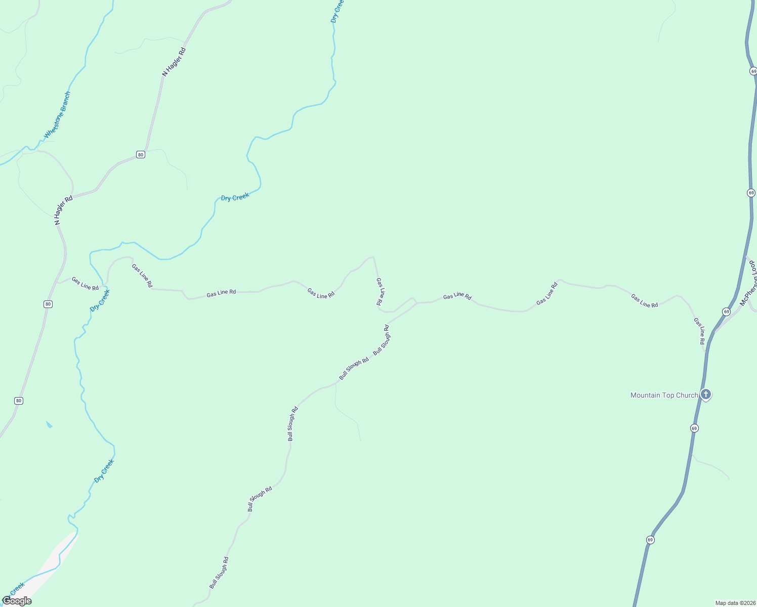 map of restaurants, bars, coffee shops, grocery stores, and more near Gas Line Road in Tuscaloosa County