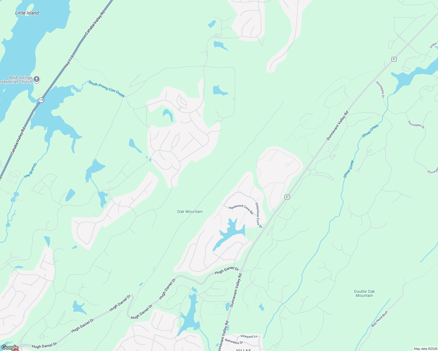 map of restaurants, bars, coffee shops, grocery stores, and more near 1204-1222 Greystone Crest in Birmingham