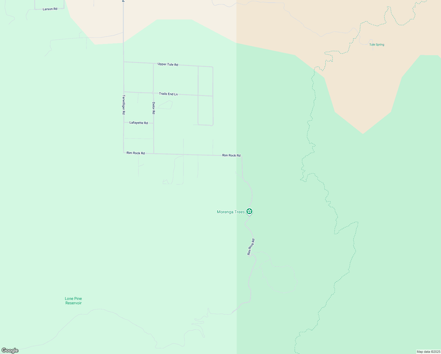 map of restaurants, bars, coffee shops, grocery stores, and more near Rim Rock Road in Riverside County