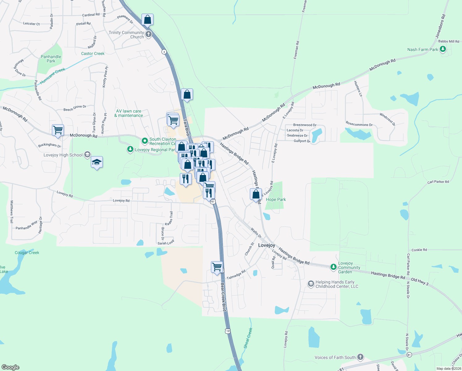 map of restaurants, bars, coffee shops, grocery stores, and more near 11477 Vinea Ln in Hampton