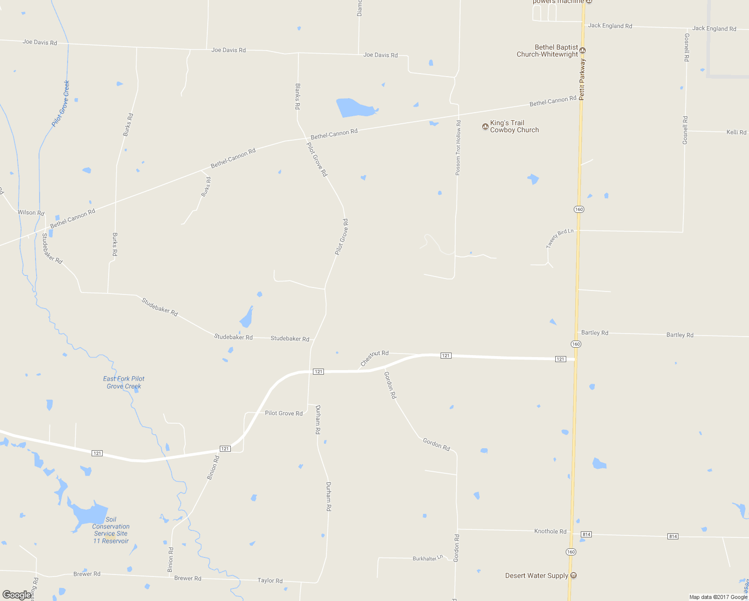 map of restaurants, bars, coffee shops, grocery stores, and more near 171 Chestnut Road in Whitewright