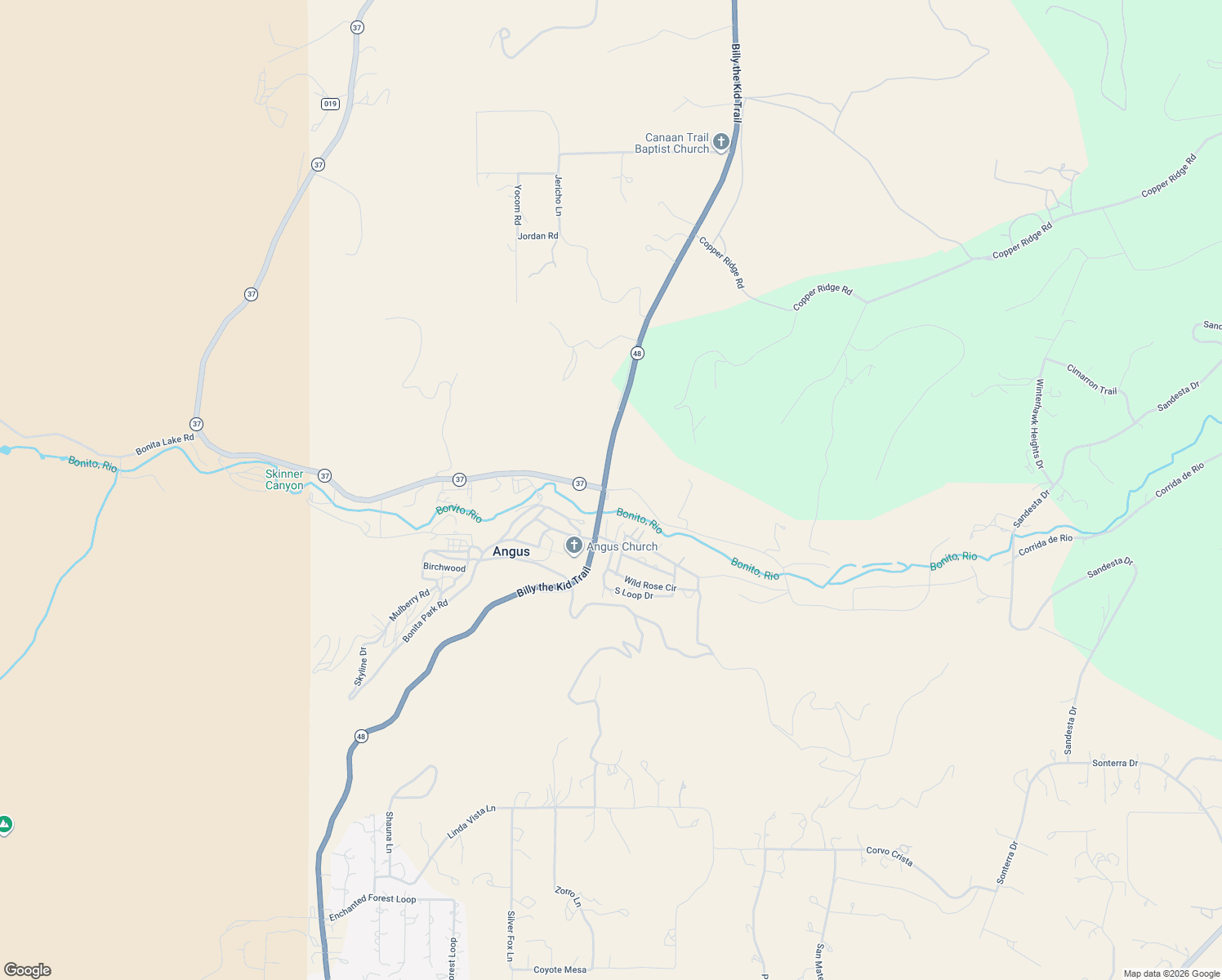 map of restaurants, bars, coffee shops, grocery stores, and more near Billy the Kid Trail in Capitan