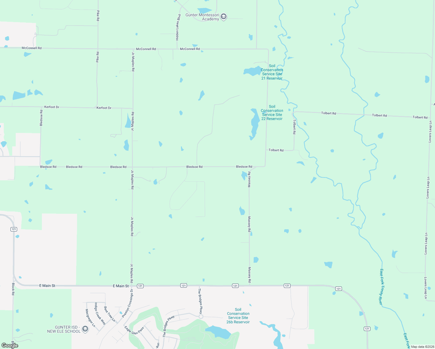 map of restaurants, bars, coffee shops, grocery stores, and more near 1992 Bledsoe Road in Gunter