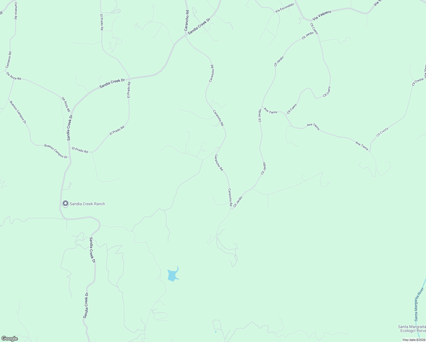 map of restaurants, bars, coffee shops, grocery stores, and more near 26525 Carancho Road in Temecula