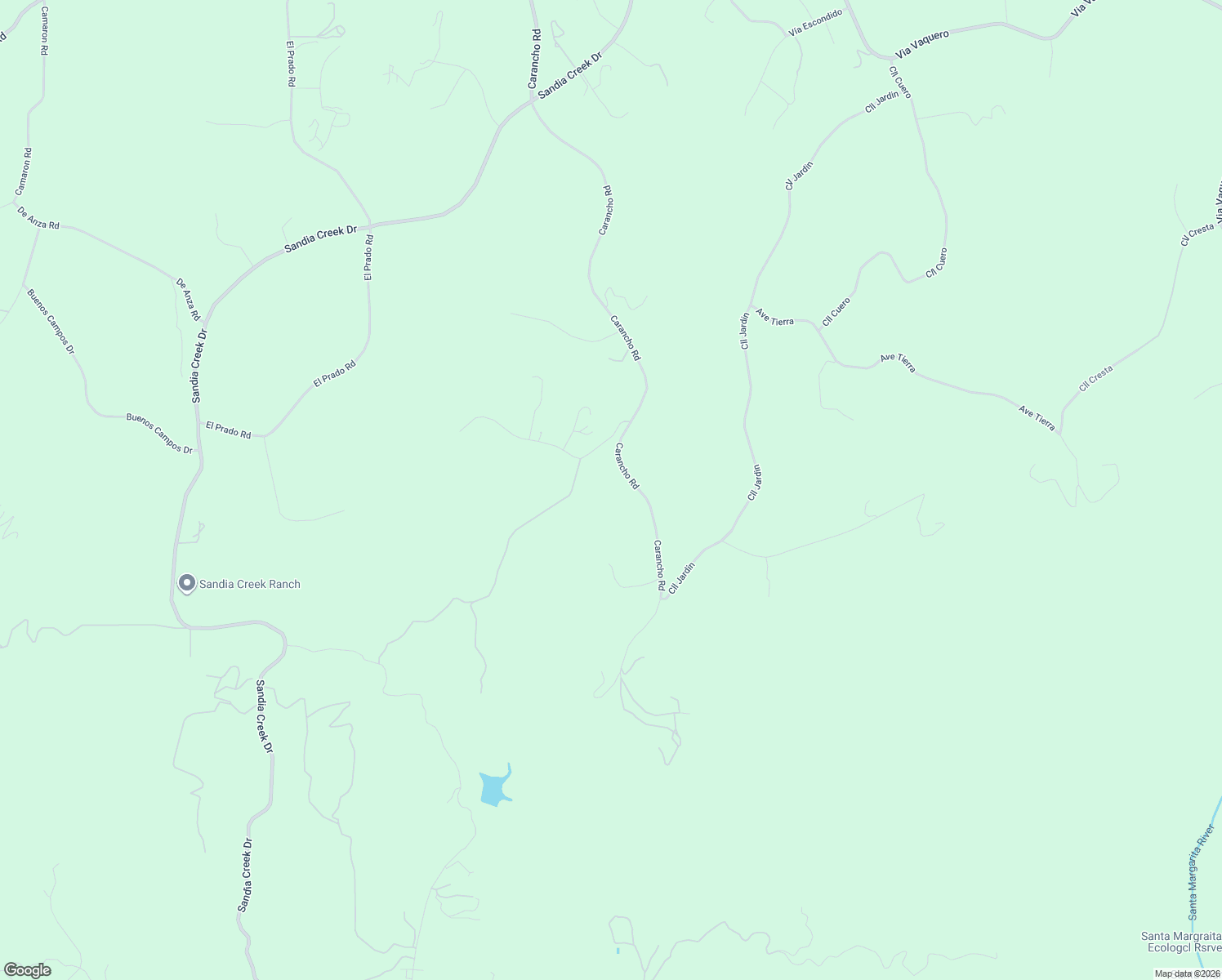 map of restaurants, bars, coffee shops, grocery stores, and more near 26525 Carancho Road in Temecula