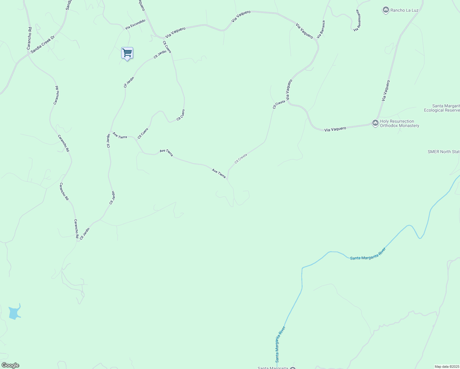 map of restaurants, bars, coffee shops, grocery stores, and more near Avenue Tierra in Temecula