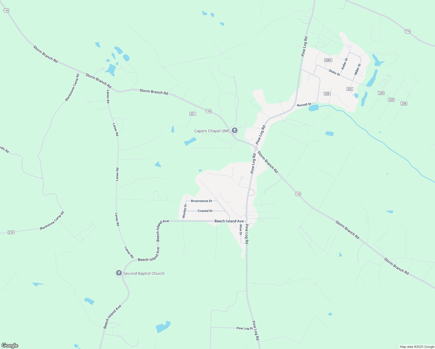 map of restaurants, bars, coffee shops, grocery stores, and more near 274 Highpointe Drive in Beech Island