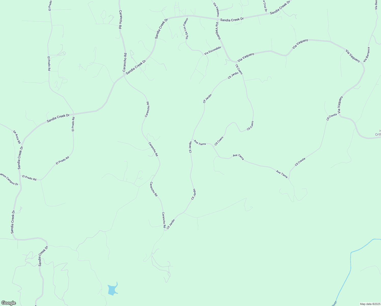 map of restaurants, bars, coffee shops, grocery stores, and more near Calle Jardin in Riverside County