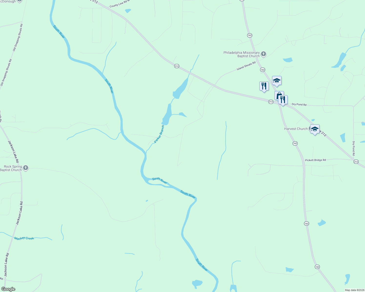 map of restaurants, bars, coffee shops, grocery stores, and more near in 