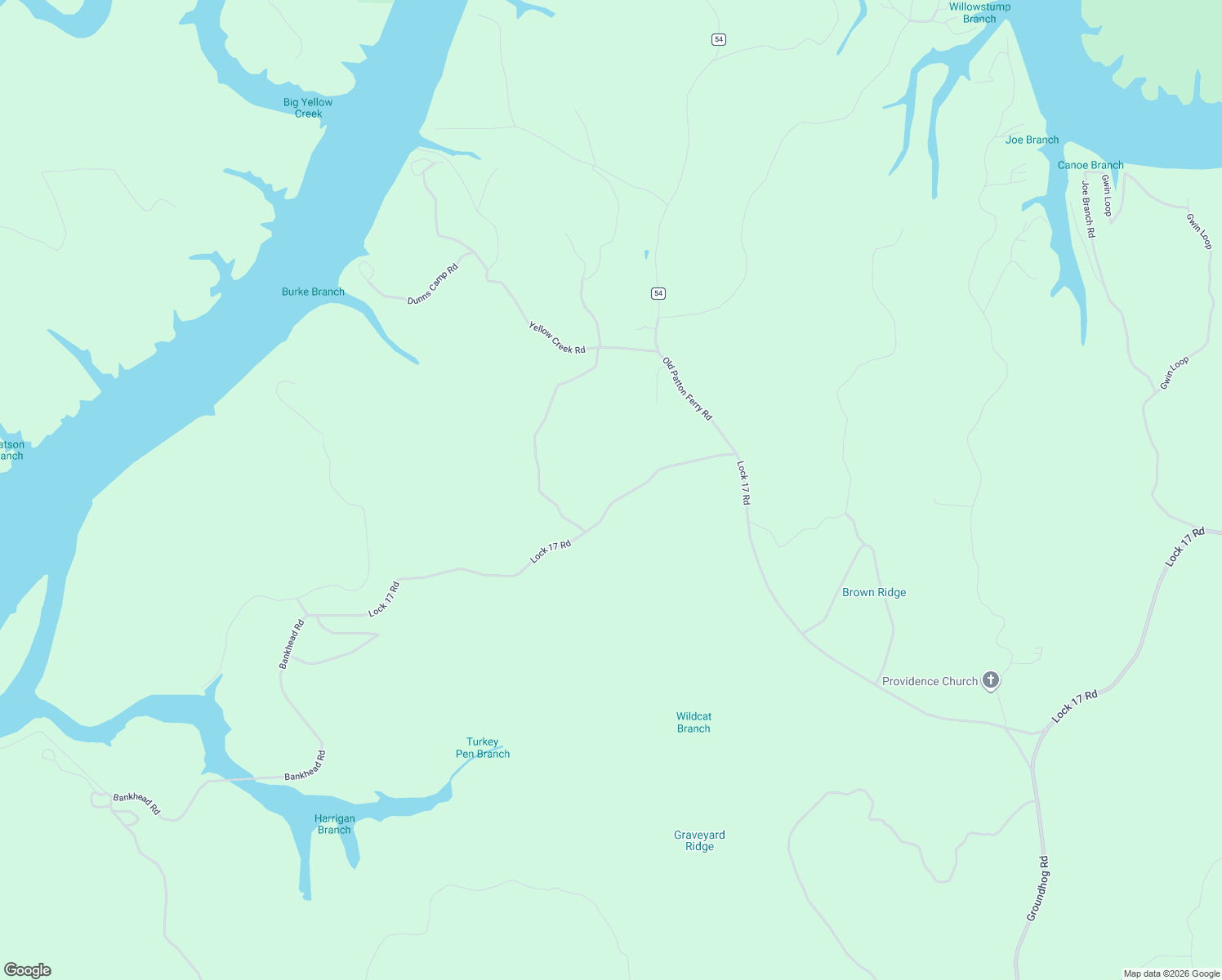 map of restaurants, bars, coffee shops, grocery stores, and more near 15065 Lock 17 Road in Jefferson County