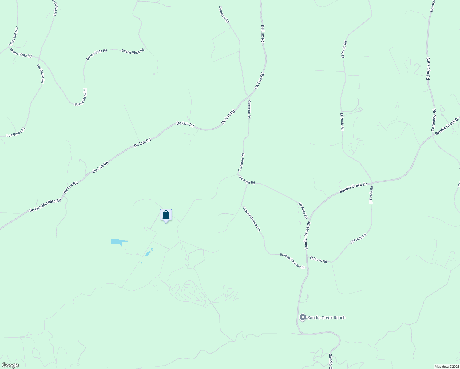 map of restaurants, bars, coffee shops, grocery stores, and more near 45700-45810 Camaron Road in Temecula