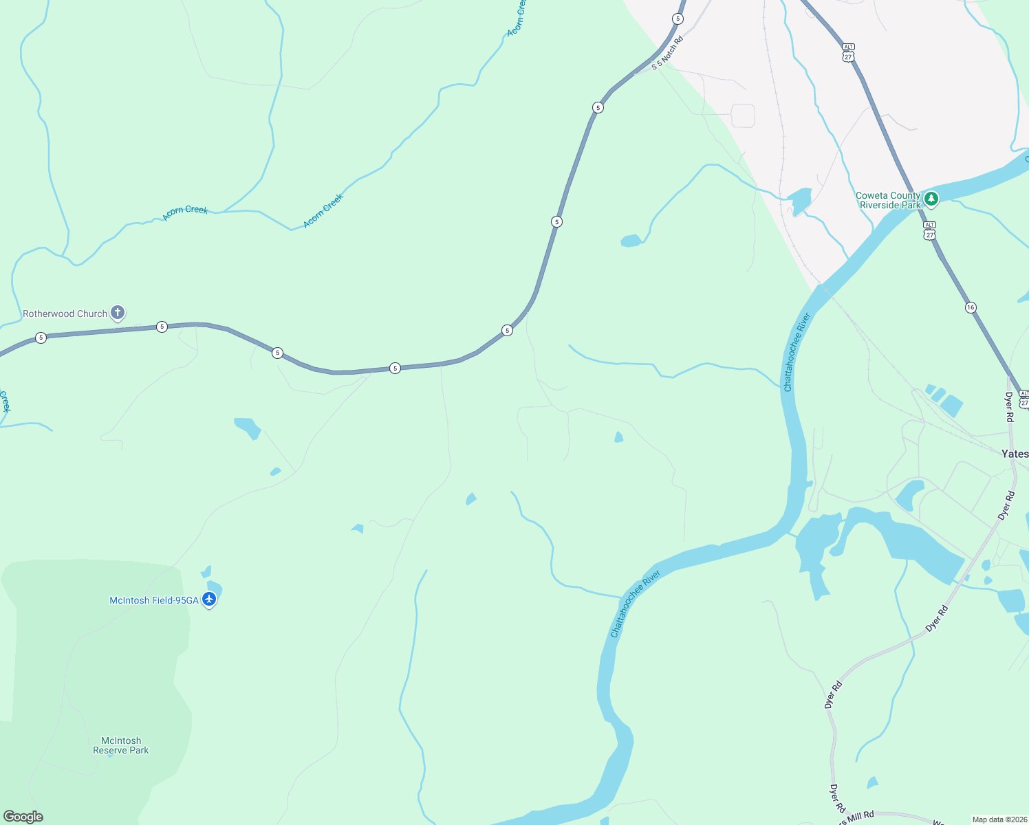 map of restaurants, bars, coffee shops, grocery stores, and more near 110 Ivey Road in Whitesburg