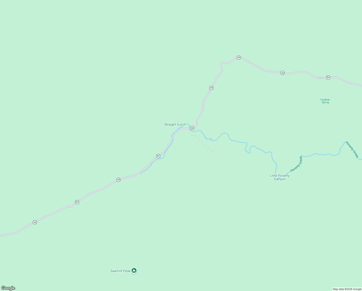 map of restaurants, bars, coffee shops, grocery stores, and more near Nana Road in Sierra County
