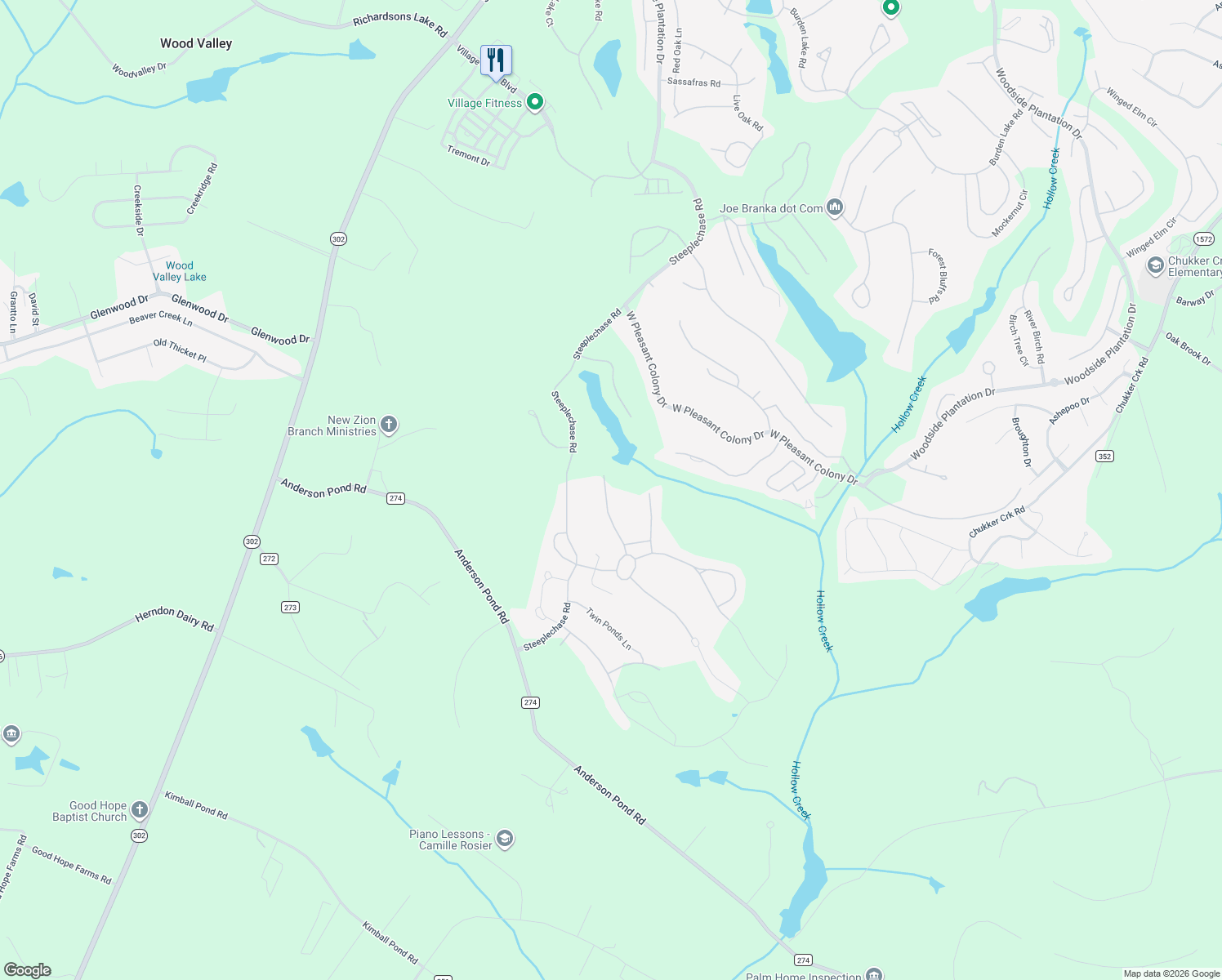 map of restaurants, bars, coffee shops, grocery stores, and more near 210 Quiet Oak Court in Aiken