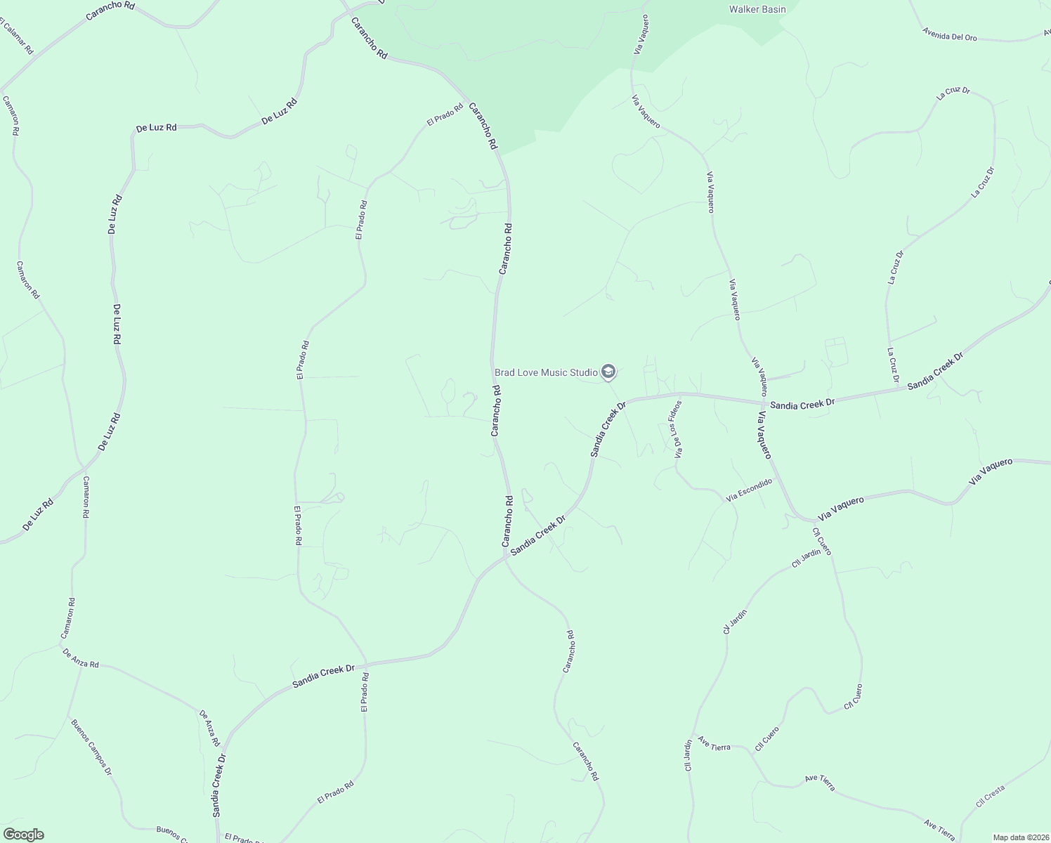 map of restaurants, bars, coffee shops, grocery stores, and more near 24800 Carancho Road in Temecula