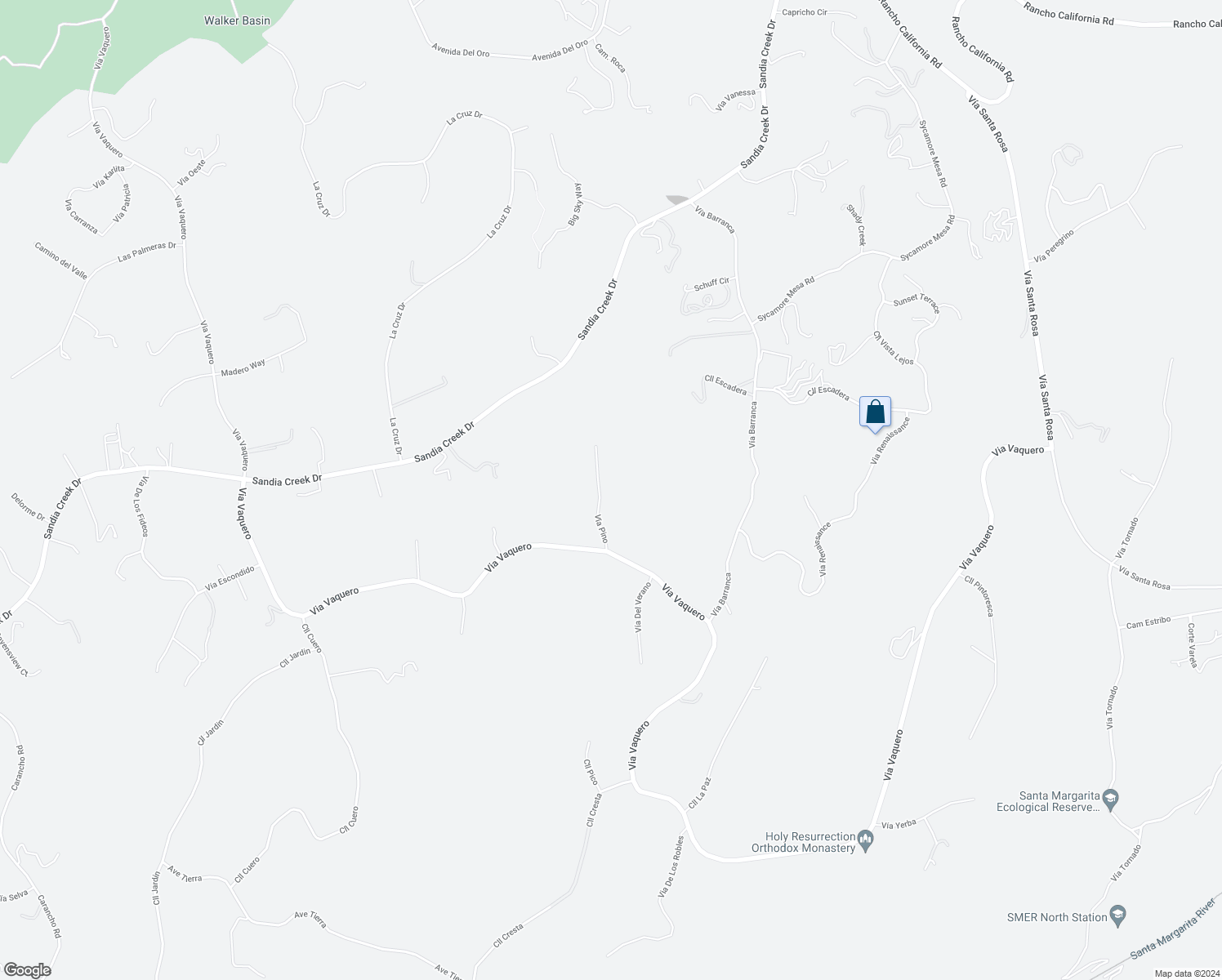 map of restaurants, bars, coffee shops, grocery stores, and more near in Temecula