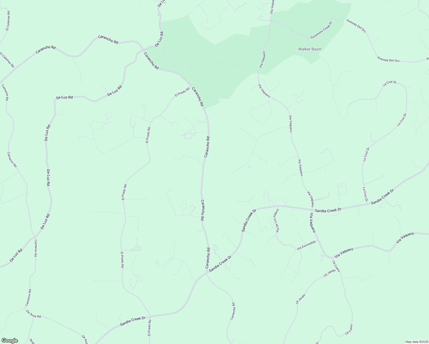 map of restaurants, bars, coffee shops, grocery stores, and more near 24000-24600 Carancho Road in Temecula