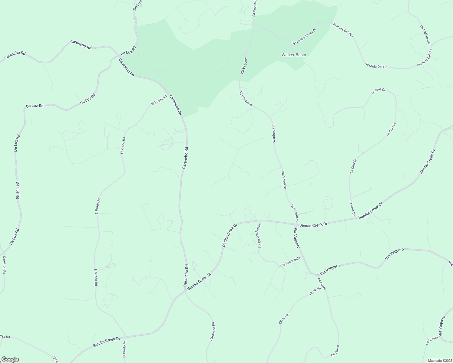 map of restaurants, bars, coffee shops, grocery stores, and more near Las Palmeras Drive in Riverside County