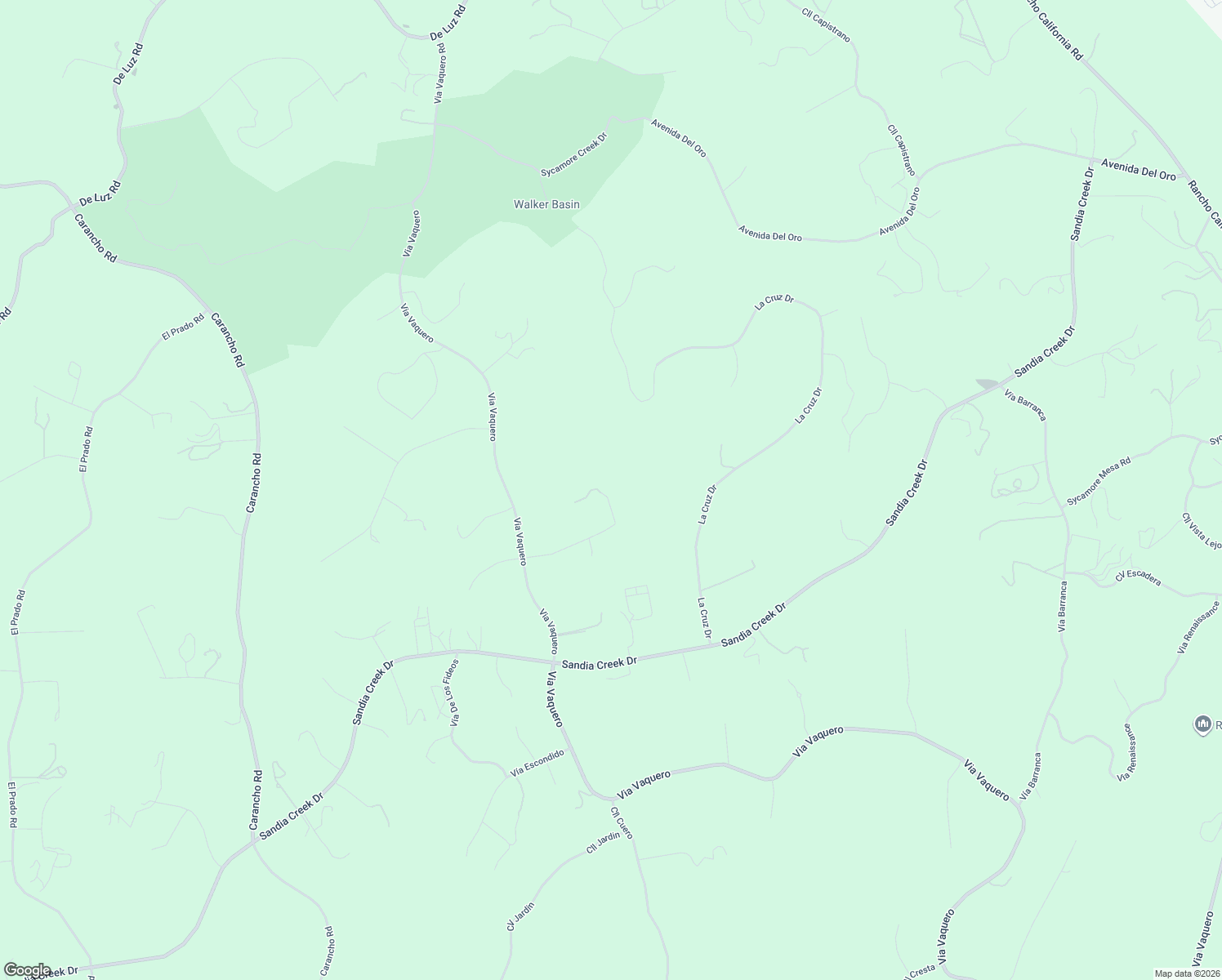 map of restaurants, bars, coffee shops, grocery stores, and more near Pampas Road in Riverside County
